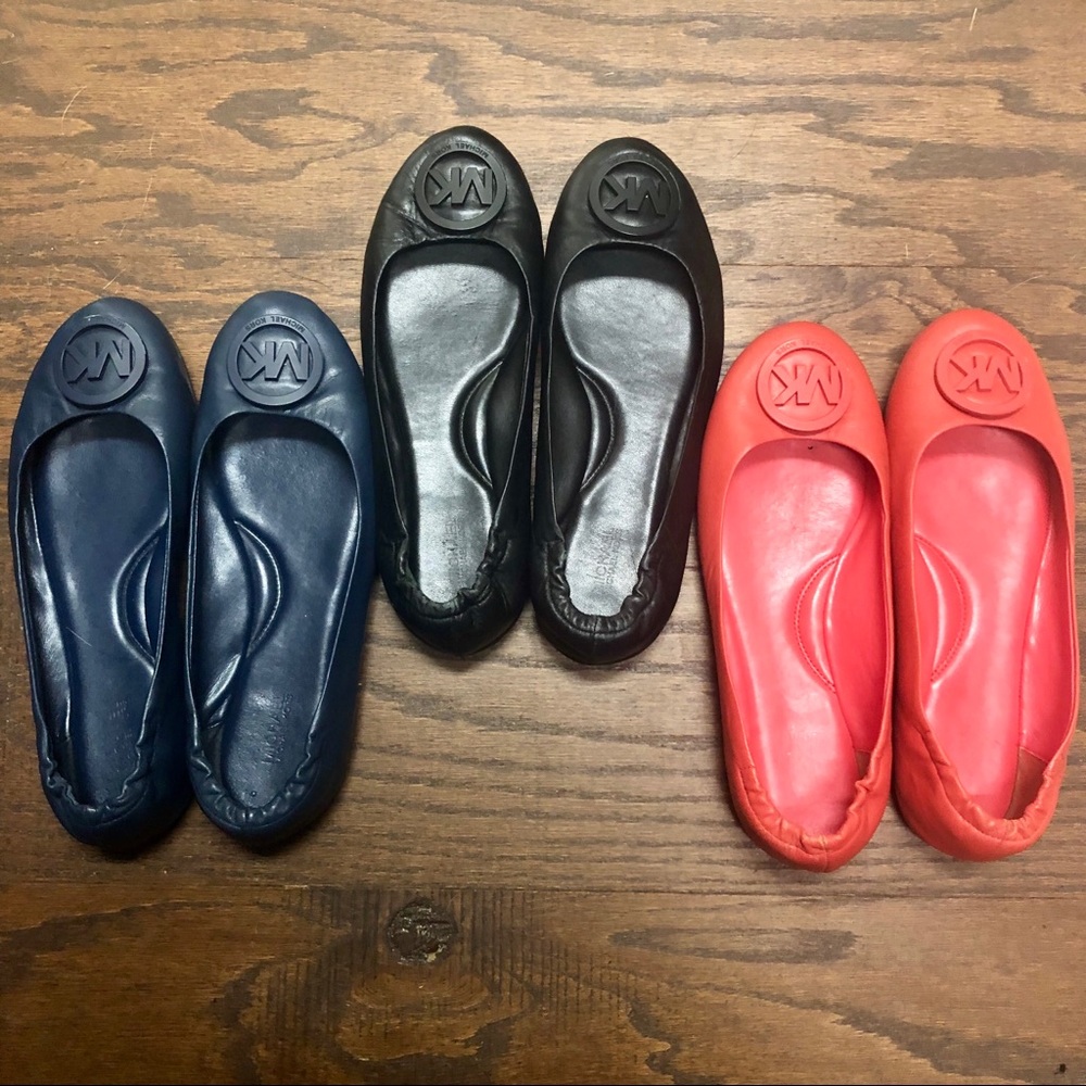 3 Pairs is Michael Kors Flats